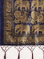 Ishin Art Silk Pink & Blue Ethnic Motifs Printed Women's Saree