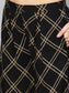 Ishin Women's Rayon Black Embroidered A-Line Kurta Palazzo Set