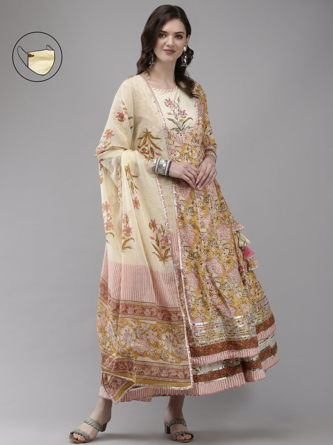 Buy White Round Chanderi Jacket Kurta Set For Women by Varun Bahl Online at  Aza Fashions.