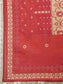 Ishin Women's Cotton Multicolor Zari Embroidered A-Line Kurta Sharara Dupatta Set 