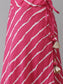 Ishin Women's Yellow & Pink Gotta Patti Embroidered A-Line Kurta Skirt Dupatta Set 
