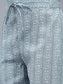 Ishin Women's Grey Zari Embroidered A-Line Kurta With Trouser & Dupatta