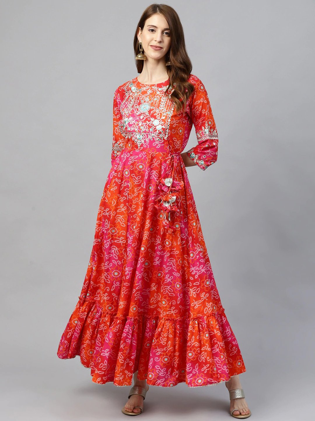 Rangrasia- Bandhani Anarkali