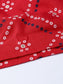 Ishin Women's Cotton Red & White Bandhani Gota Patti A-Line Kurta Skirt Set