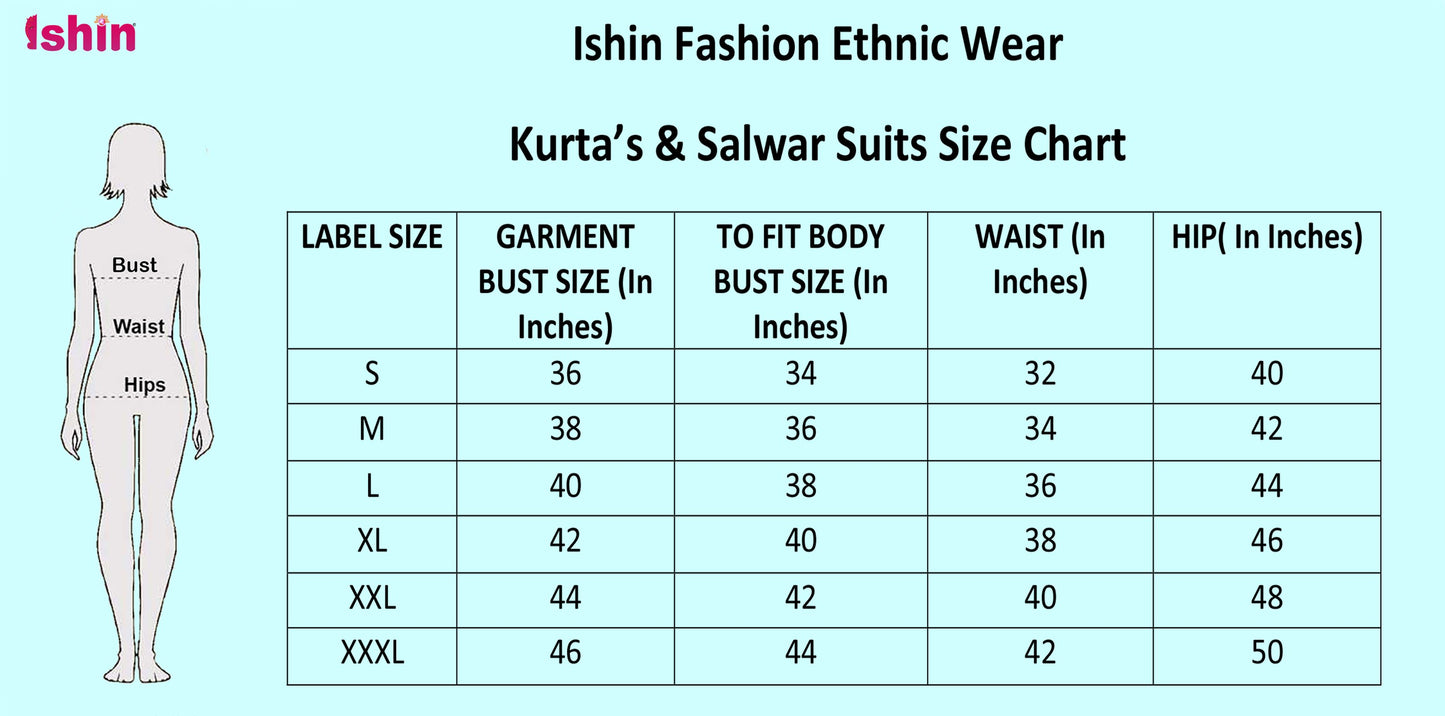 Ishin Women's Net Brown Embroidered A-Line Kurta Palazzo Dupatta Set